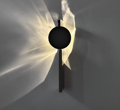 Miyoko – Applique Murale Moderne Ondulée en Acier Inoxydable