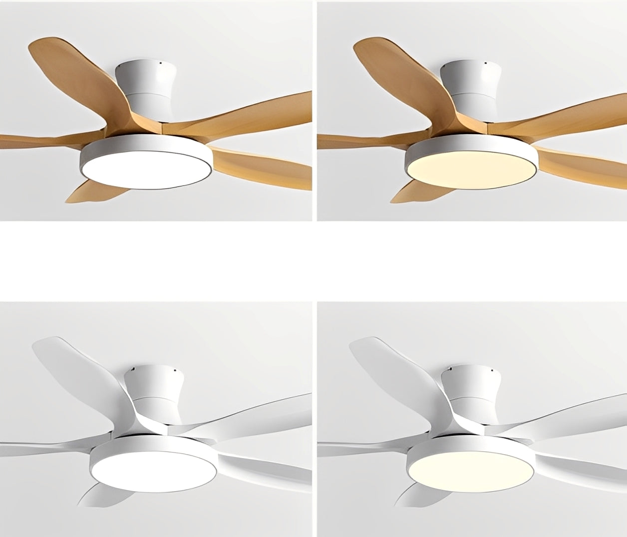 Nielsen – Ventilateur de Plafond Nordique avec Lampe