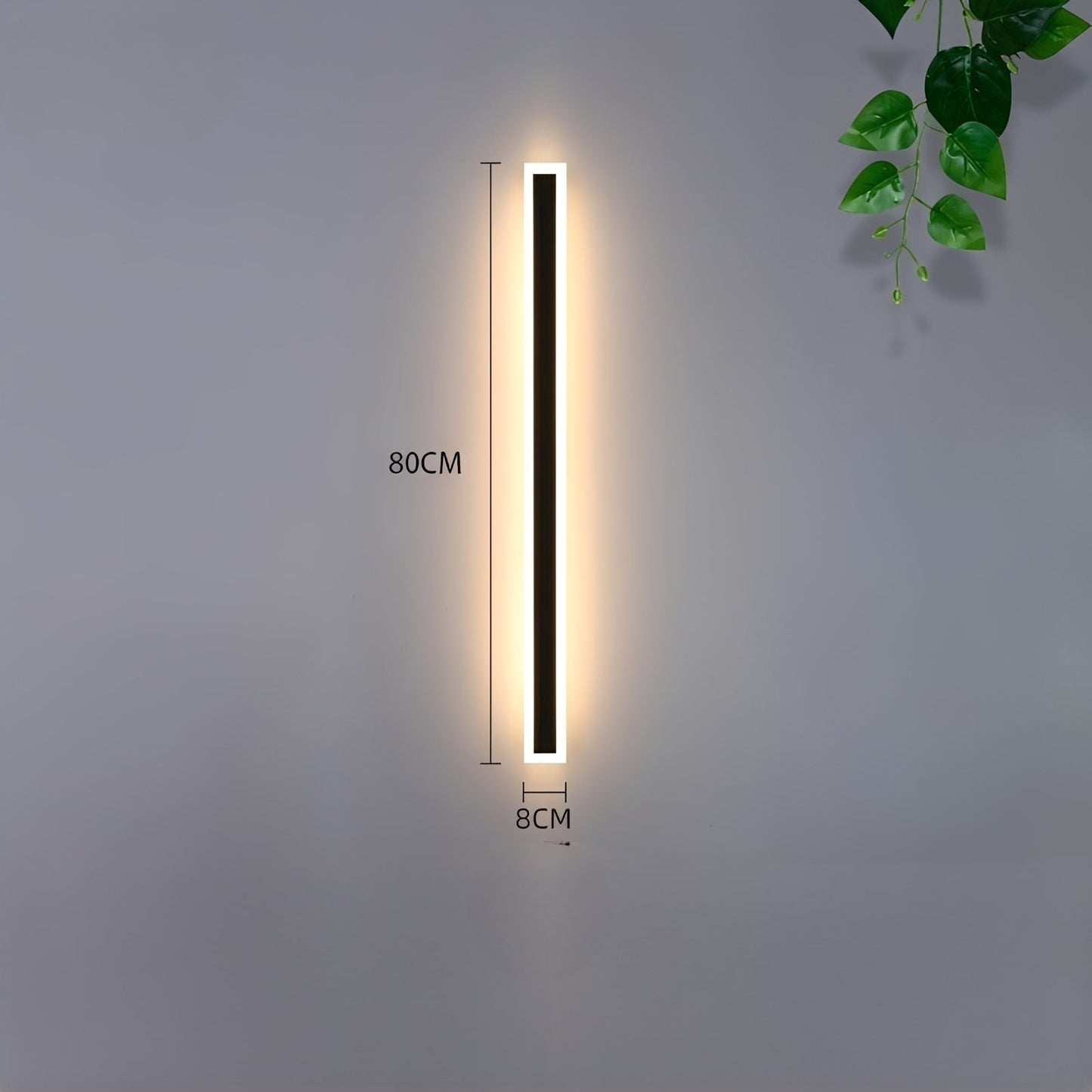 Stria – Applique murale extérieure LED minimaliste