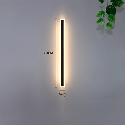 Stria – Applique murale extérieure LED minimaliste
