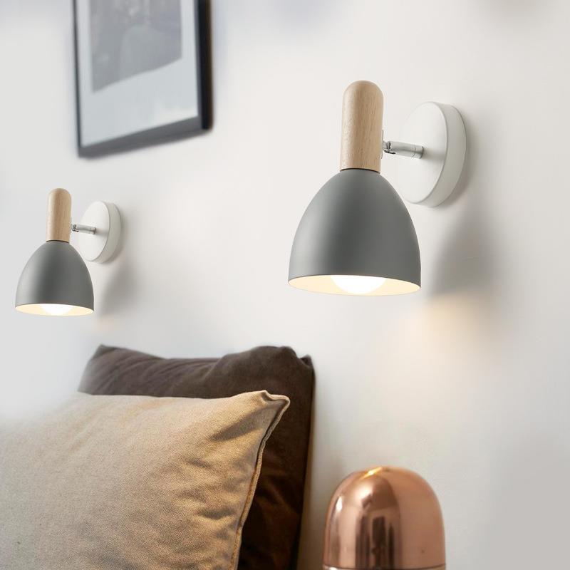 Makara – Lampe de chevet nordique en macaron