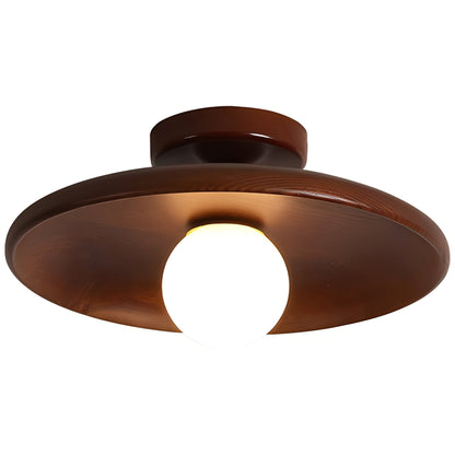Yuki – Lampe de plafond en bois minimaliste
