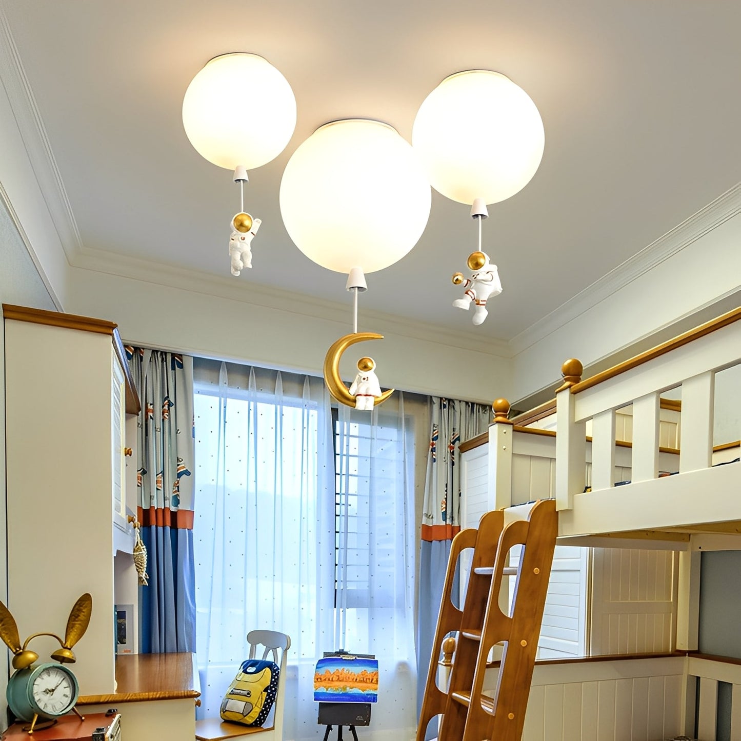 Luka – Lampe de plafond Astronaute