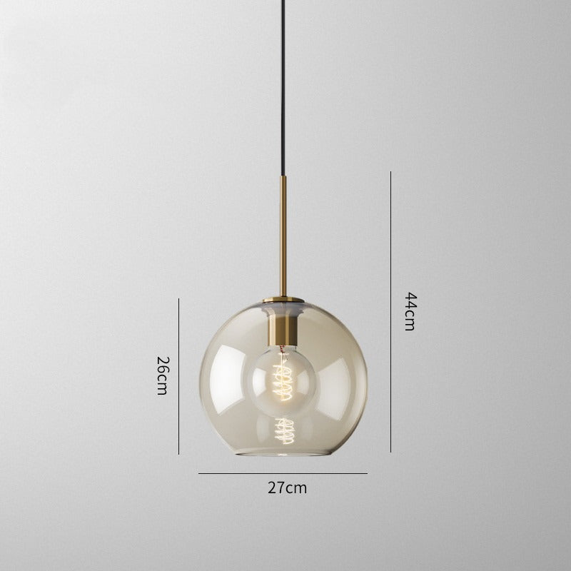 Nayumi – Suspension en verre moderne