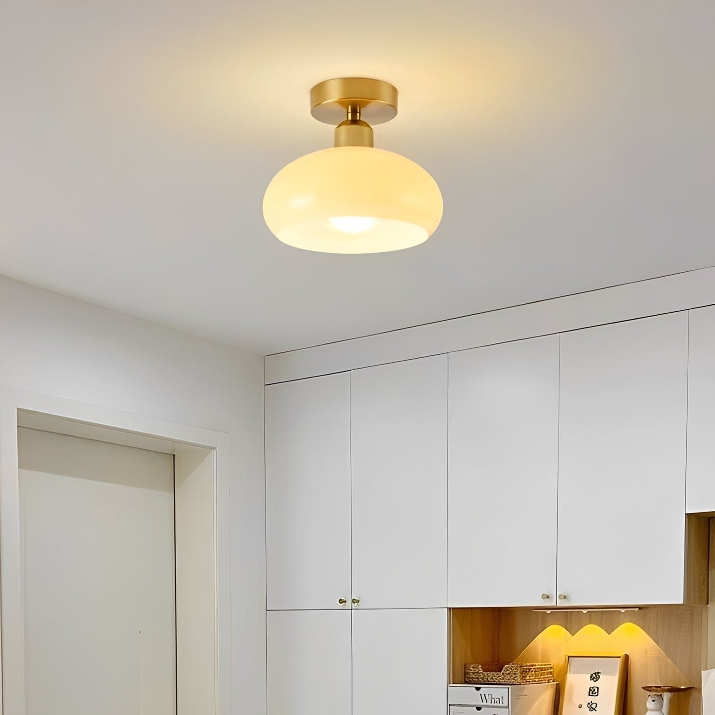 Nami – Moderne Plafonnier LED pour Couloir & Entrée