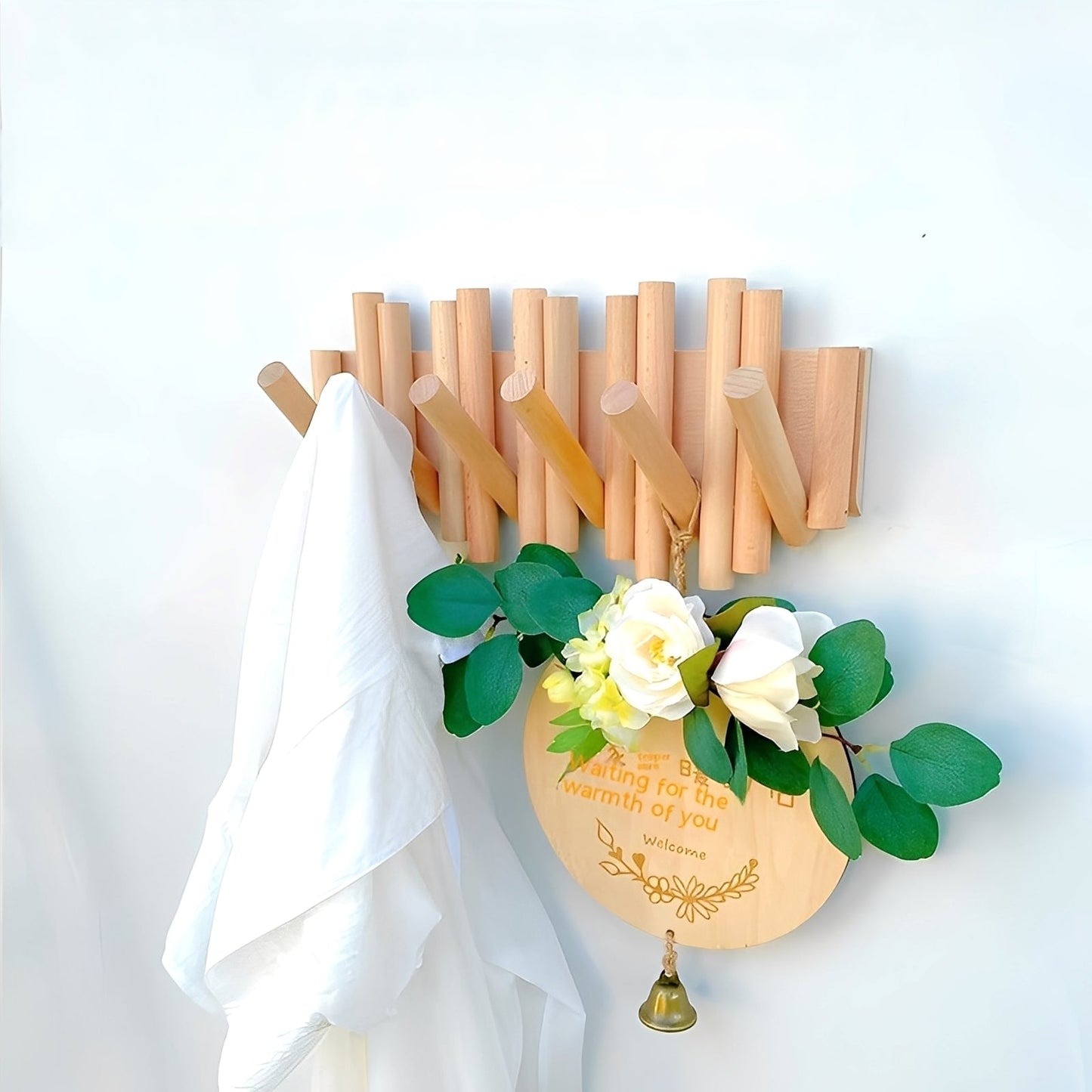 Elias – Crochet en bois de hêtre