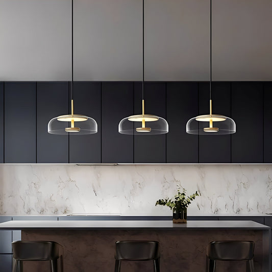 Marlie – Lampe Pendante en Verre Nordique