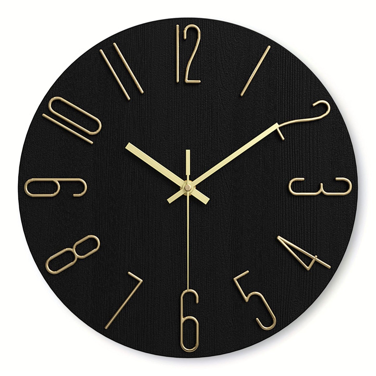 Rustom – Horloge murale de 12 pouces pour salon