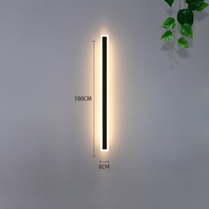 Stria – Applique murale extérieure LED minimaliste