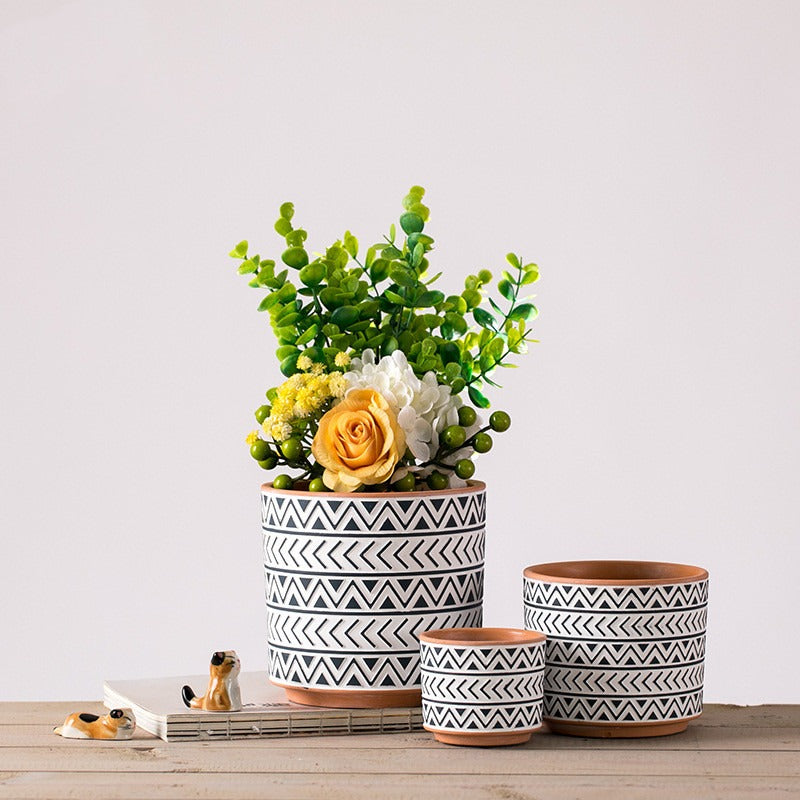 Eir – Pots de fleurs en céramique nordique