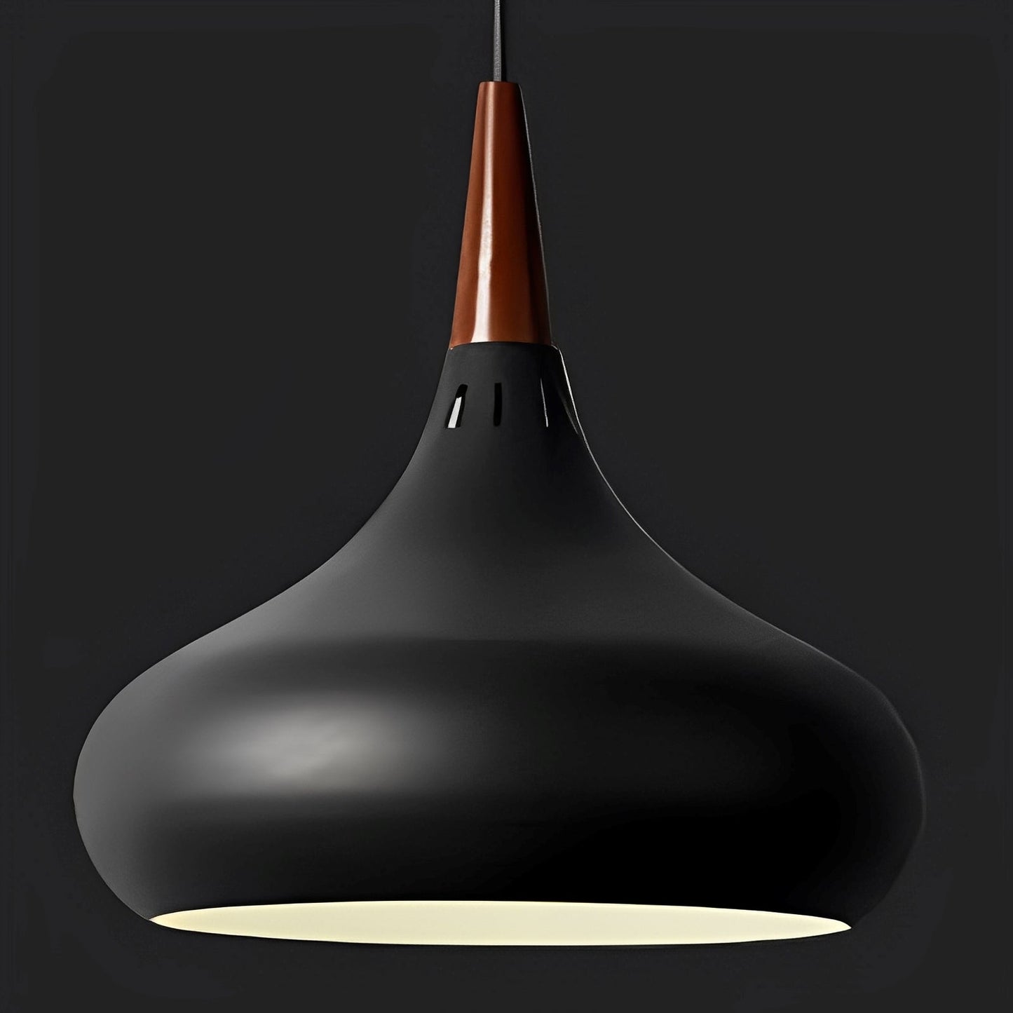 Shaira – Simple Suspension LED en Bois