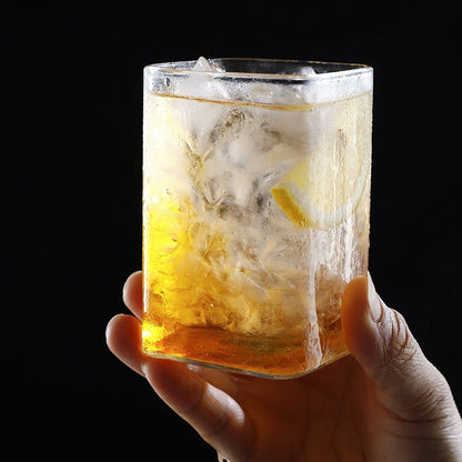Jacob – Verre à cocktail jus bulles carré léger
