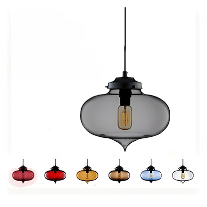 Lennart – Suspension en verre moderne