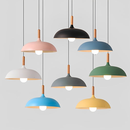 Emil – Lustre Macaron en aluminium