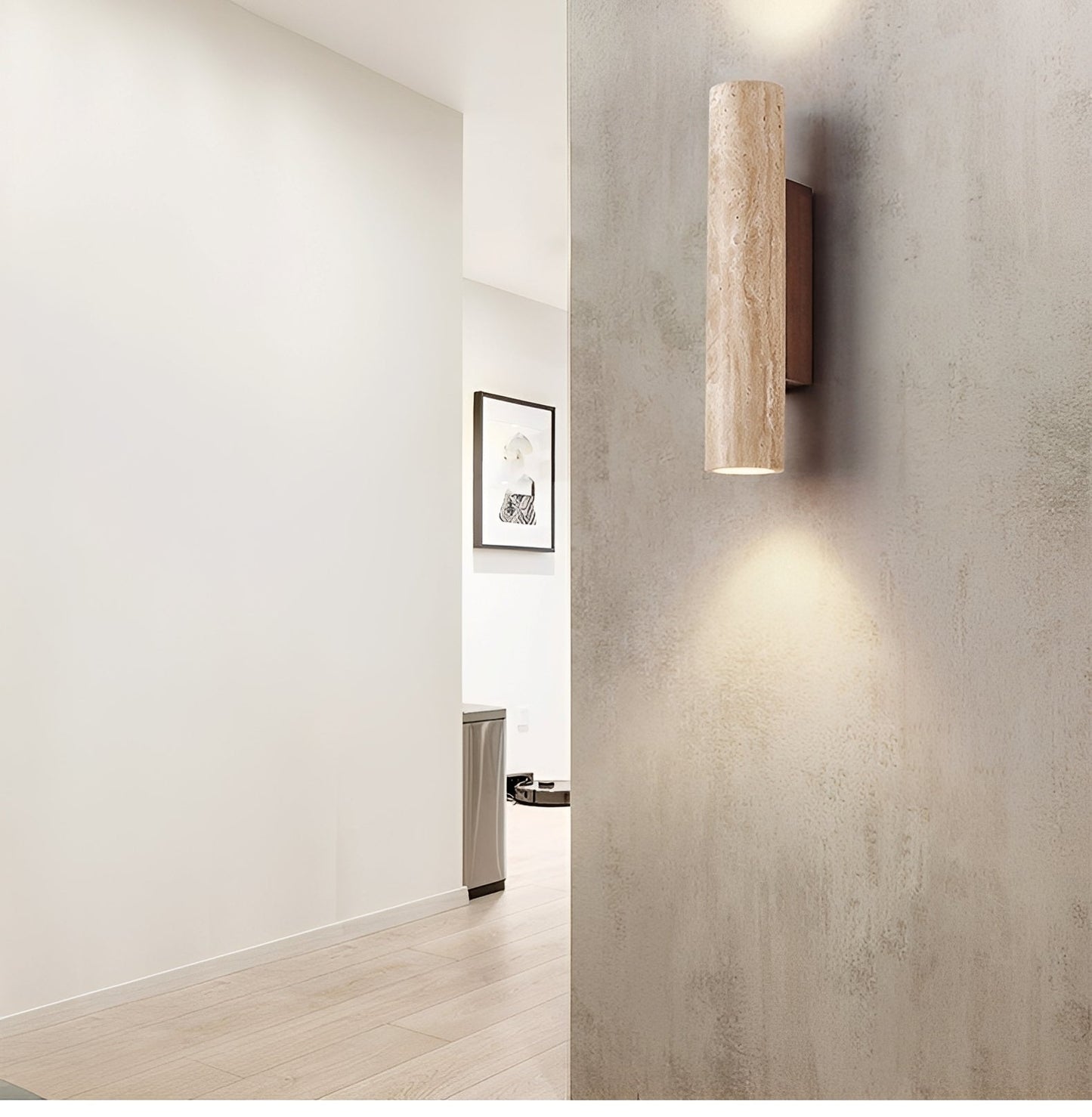 Yara – Applique Murale Crème Minimaliste