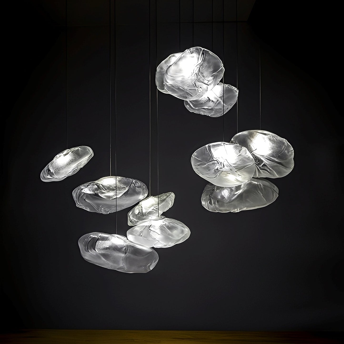 Dorian – Élégante Suspension en Verre LED