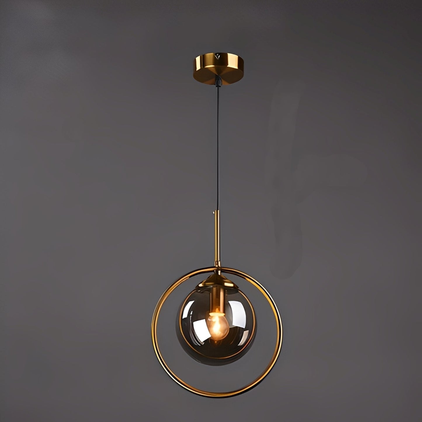 Elvara – Suspension en verre avec lumière unique
