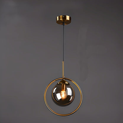 Elvara – Suspension en verre avec lumière unique