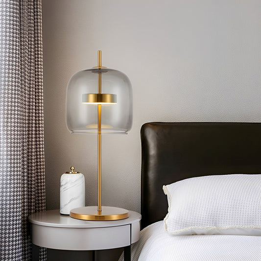 Kimel – Lampe de Table en Verre LED Moderne