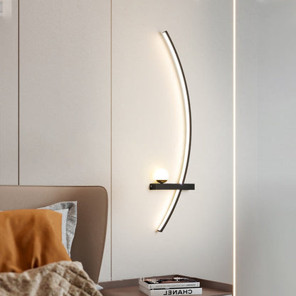 Kage – Applique murale LED linéaire nordique
