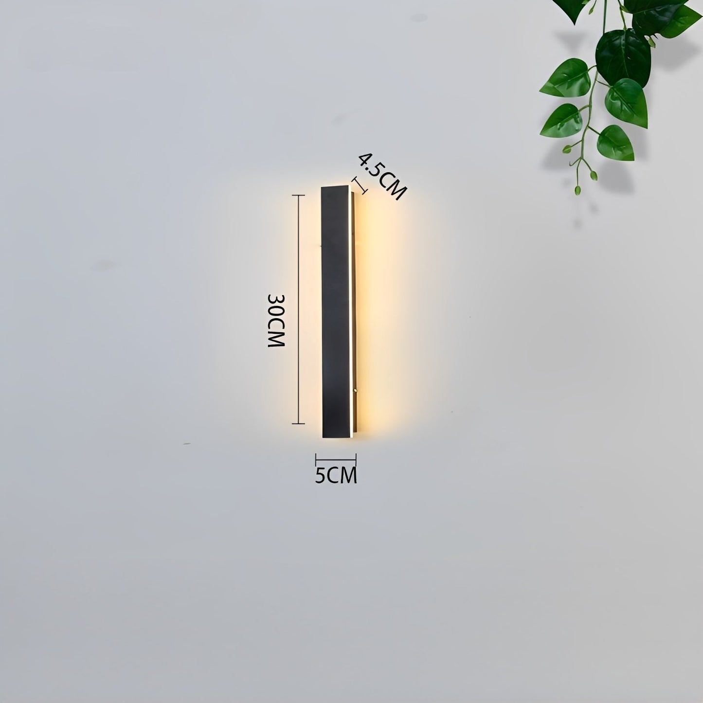 Stria – Applique murale extérieure LED minimaliste