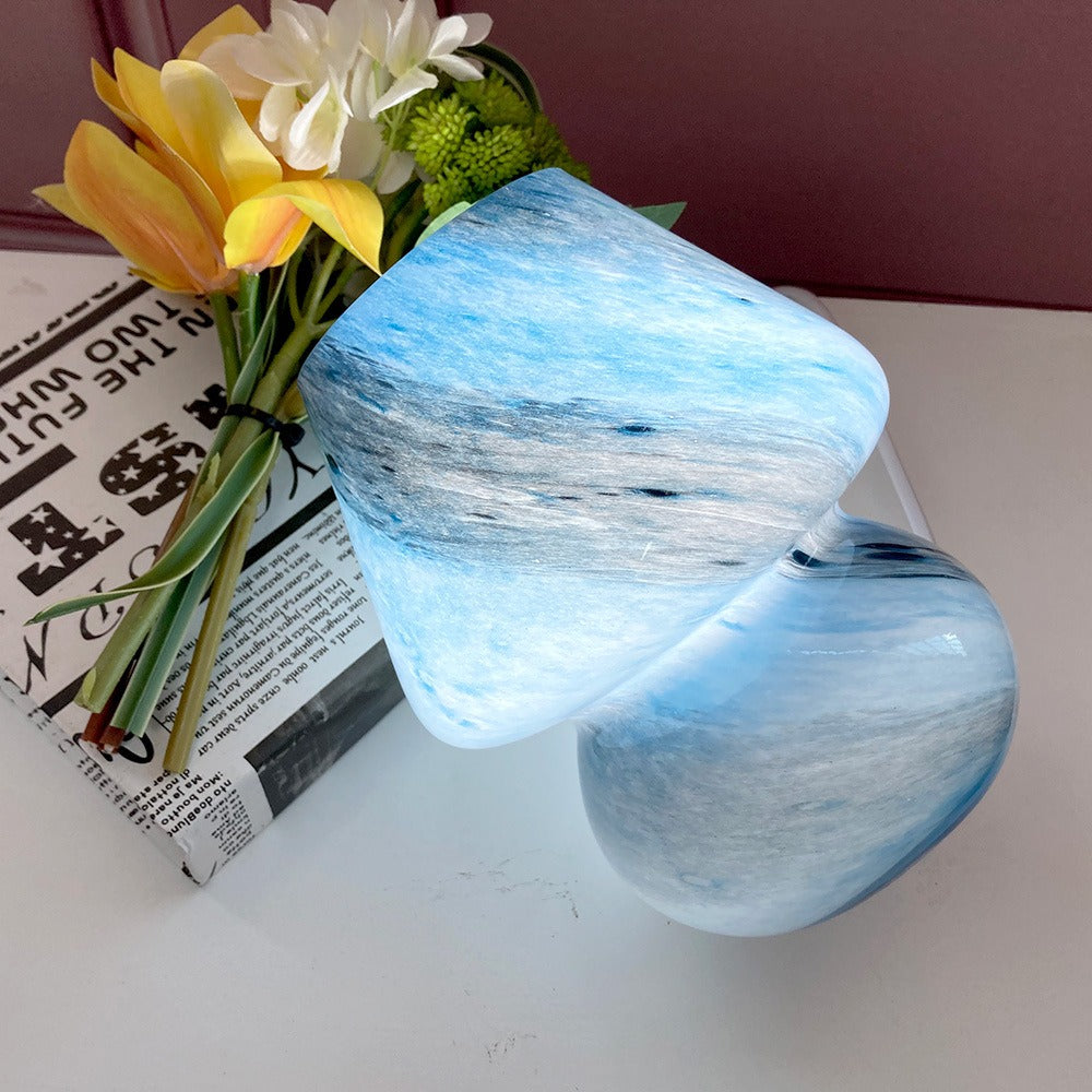 Yuna – Lampe Champignon en Verre Fait Main