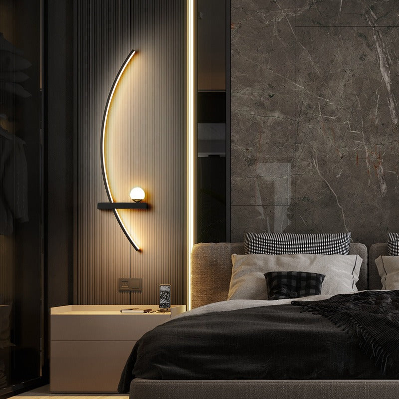 Kage – Applique murale LED linéaire nordique