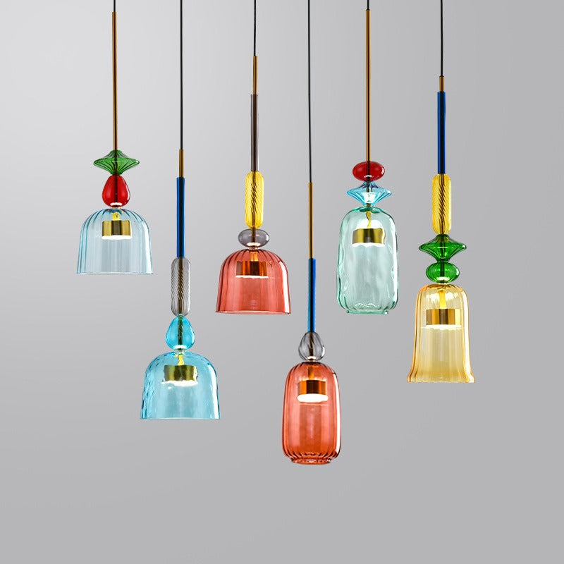Marlene – Suspension rétro au design macaron