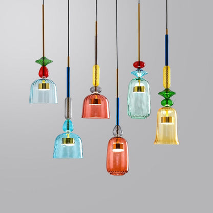 Marlene – Suspension rétro au design macaron