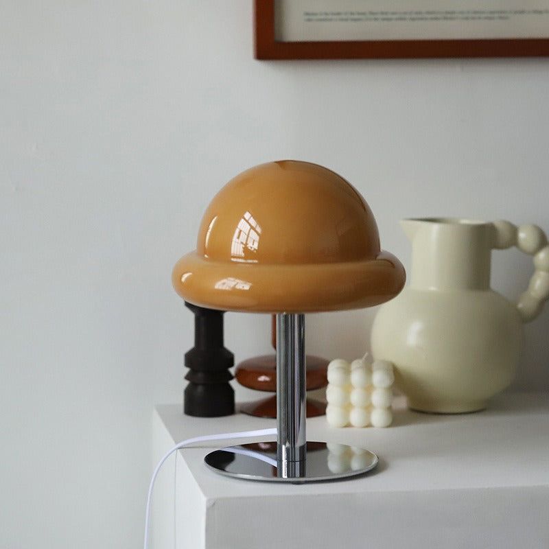 Amira – Lampe en Verre Champignon