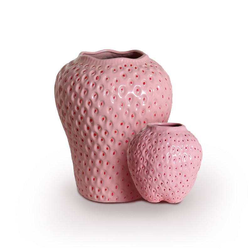 Hannah – Vase décorative Fraise
