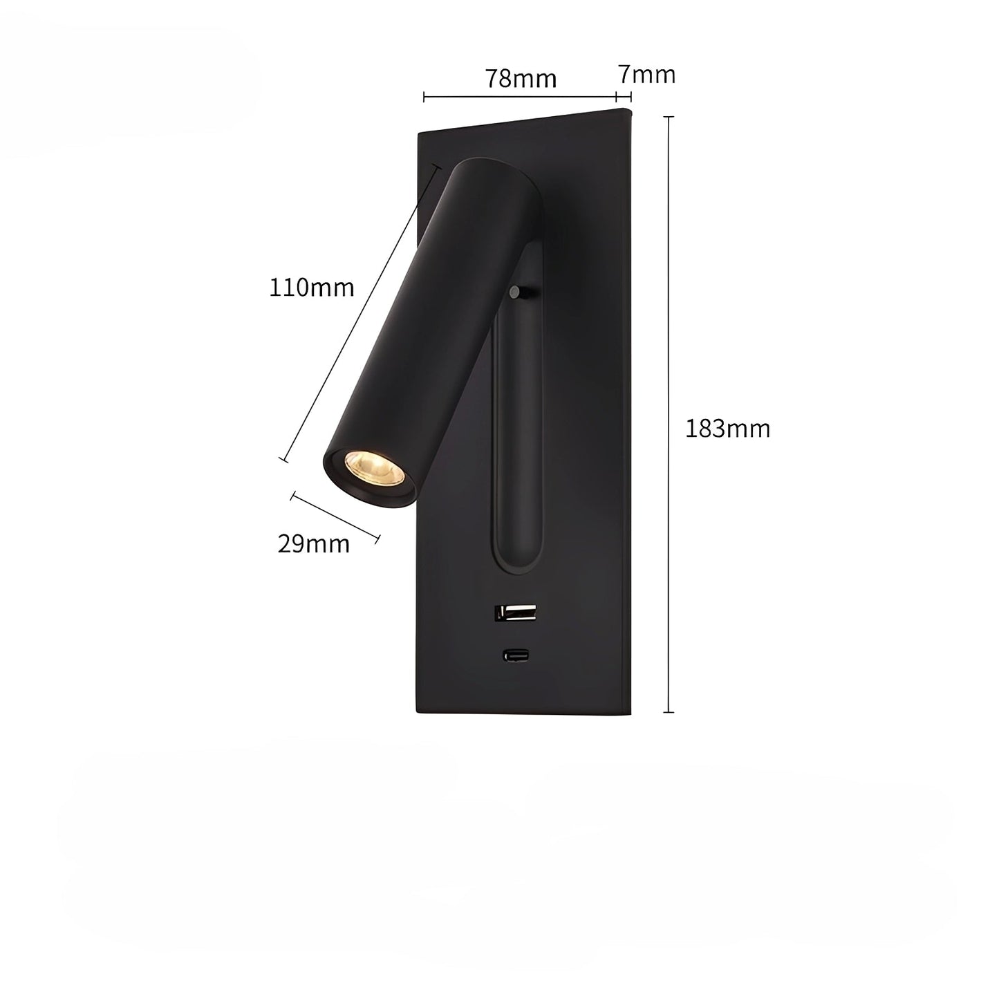 Hikari – Applique murale LED encastrée