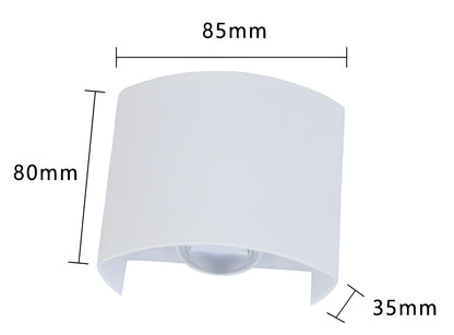 Alva – Lampe murale LED imperméable