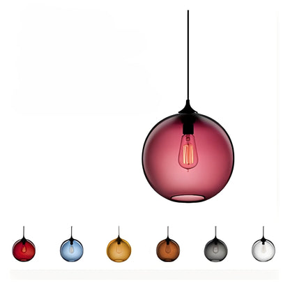 Lennart – Suspension en verre moderne