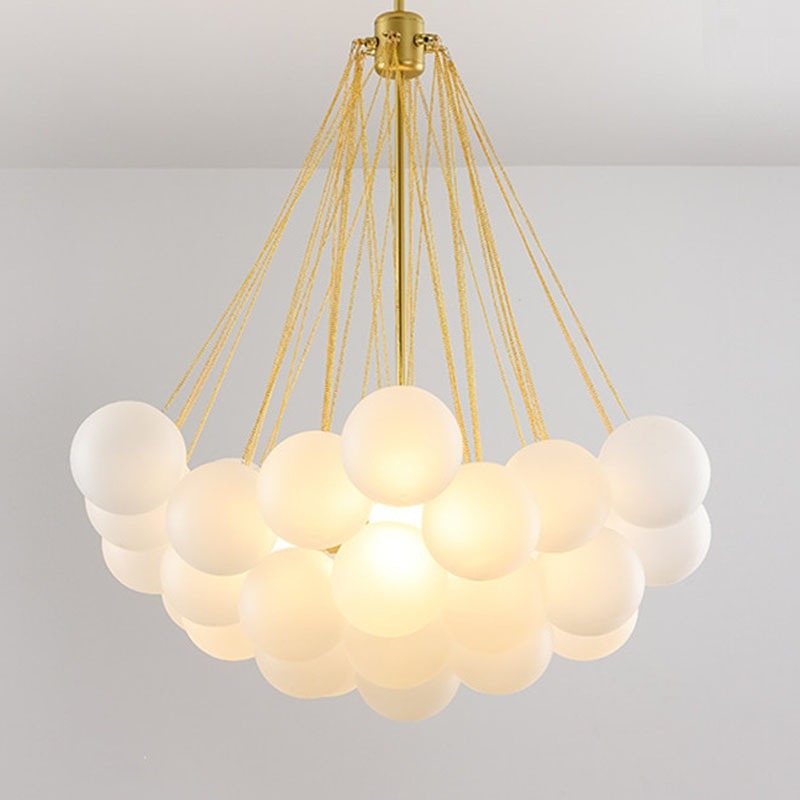 Elly – Suspension créative en boule de verre de luxe