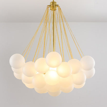 Elly – Suspension créative en boule de verre de luxe