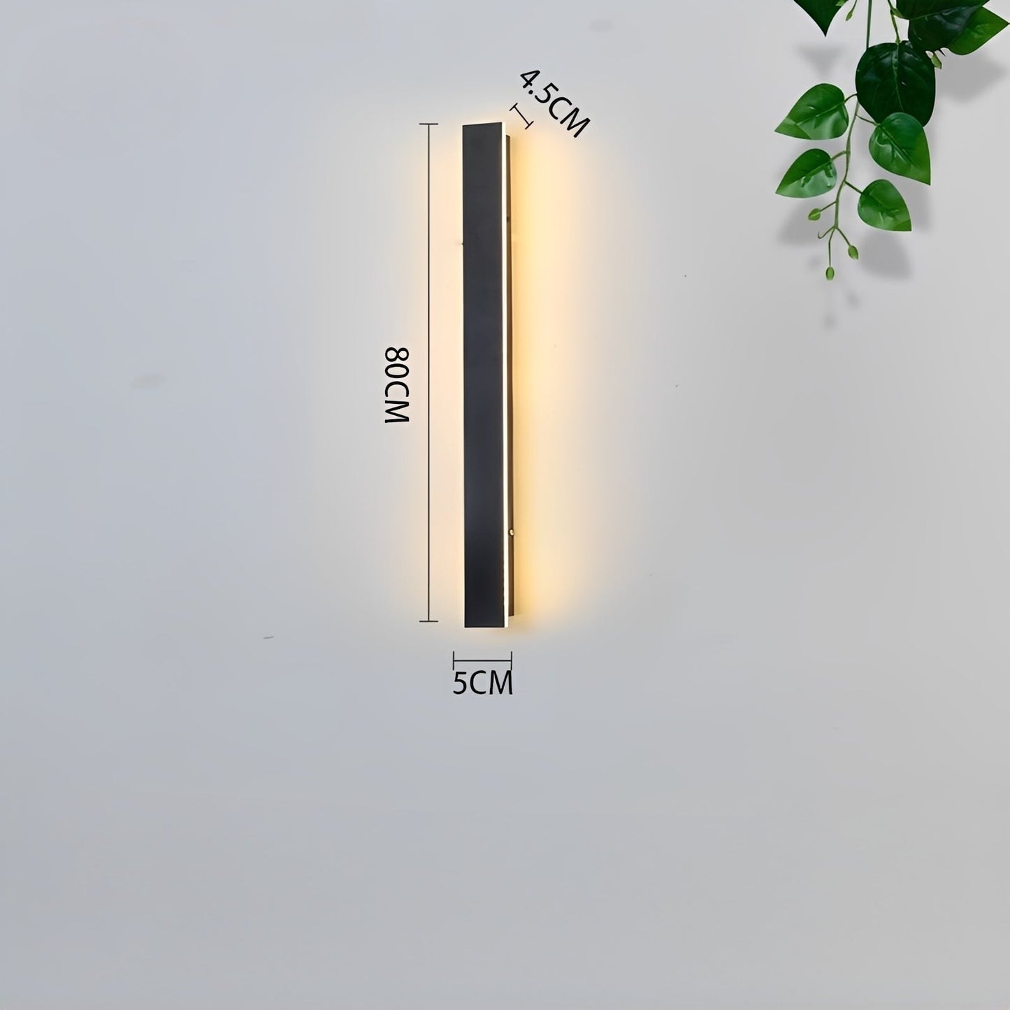 Stria – Applique murale extérieure LED minimaliste