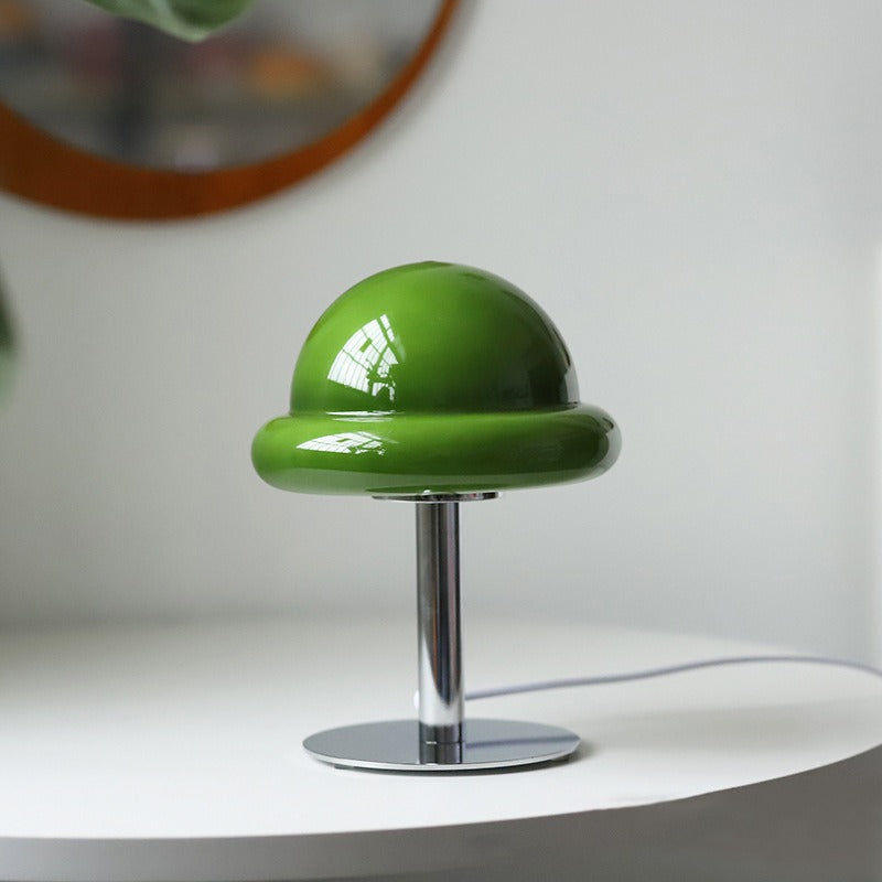 Amira – Lampe en Verre Champignon