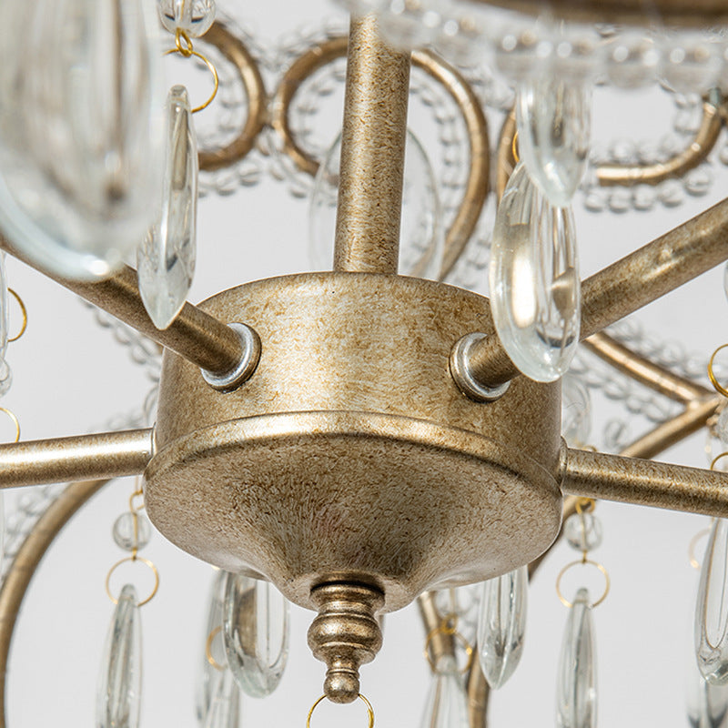 Janella – Lustre en cristal antique