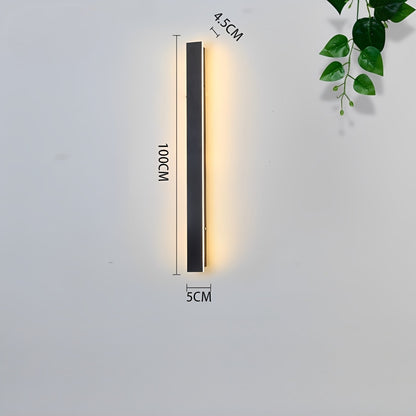 Stria – Applique murale extérieure LED minimaliste