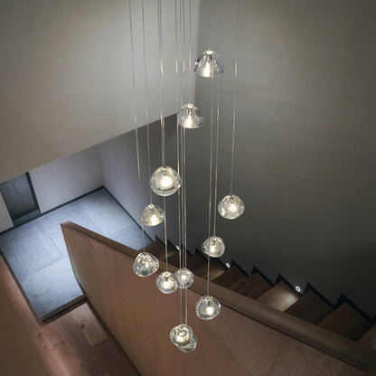 Ivan – Suspension en cristal et verre