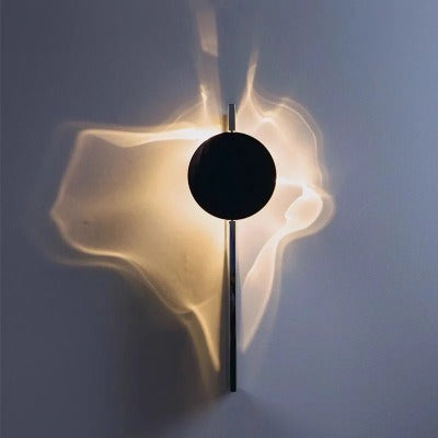 Miyoko – Applique Murale Moderne Ondulée en Acier Inoxydable