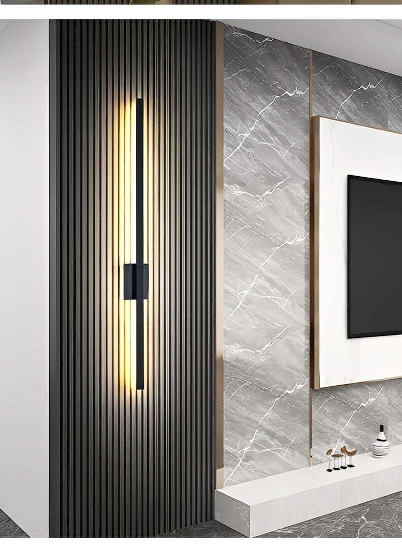 Yela – Applique Murale Minimaliste à Barres Lumineuses