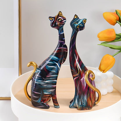 Katrin – Figurine de chat élégante