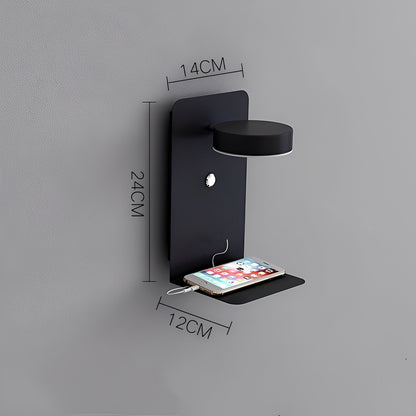 Darren – Lampe de chevet avec port USB