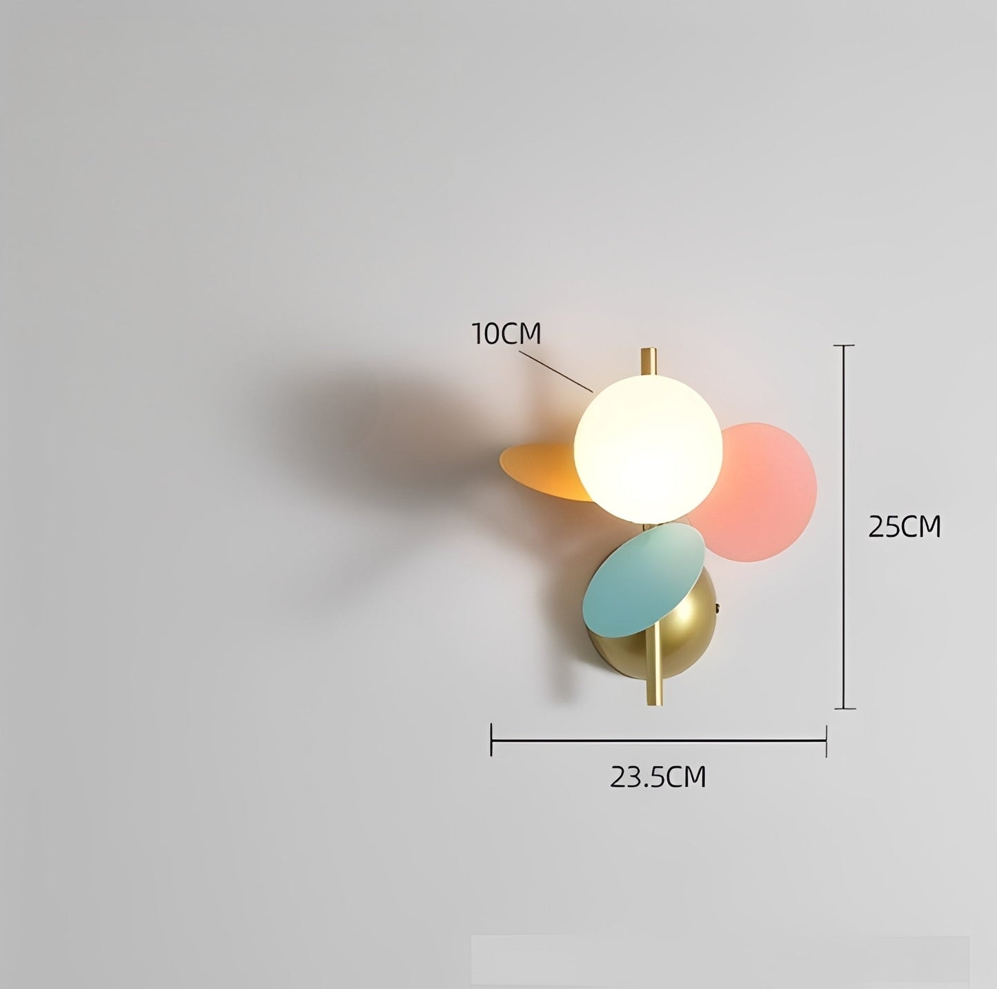 Mara – Lampe murale macaron créative