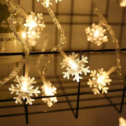 Eira – Guirlande lumineuse flocons de neige avec télécommande