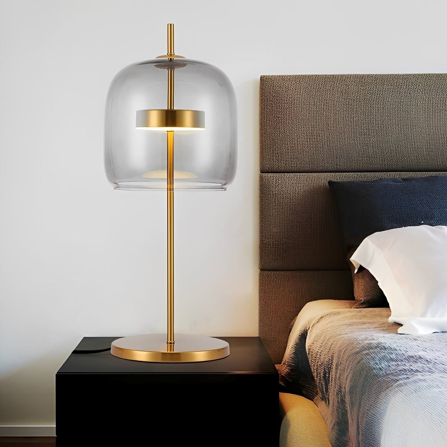 Kimel – Lampe de Table en Verre LED Moderne