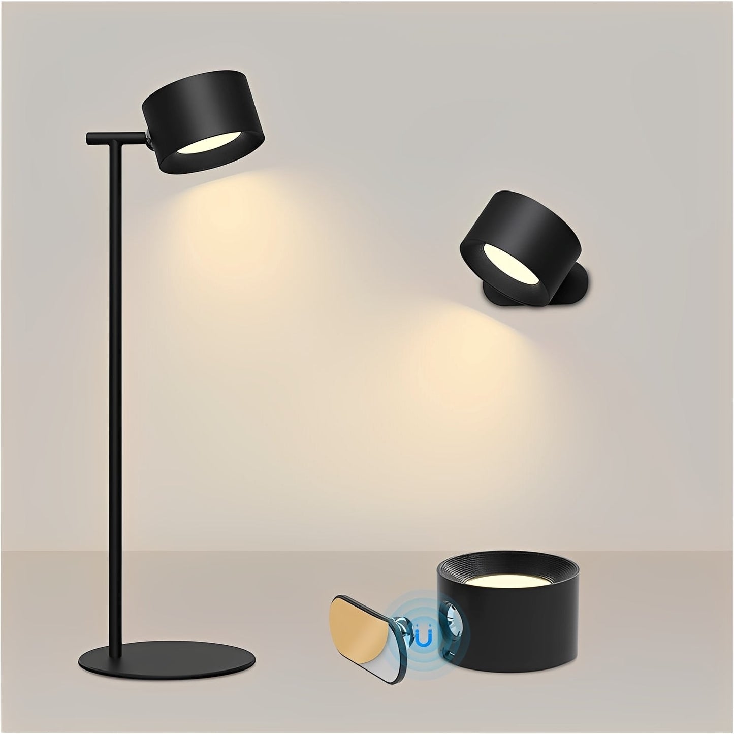 Magno – Lampe Murale Tactile Magnétique