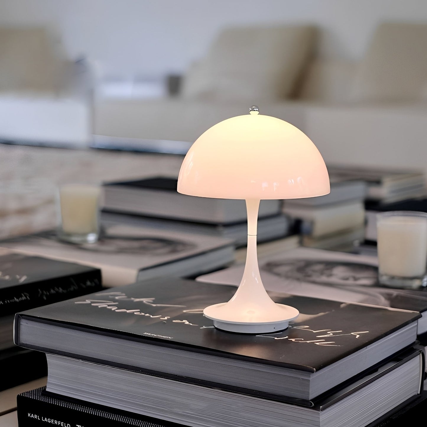 Felix – Lampe de table champignon rechargeable par USB